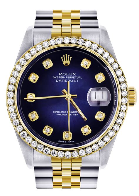 rolex mens gold watch with diamonds|Rolex diamond bezel prices.